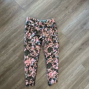 Sweaty Betty Leggings - Pink and Green